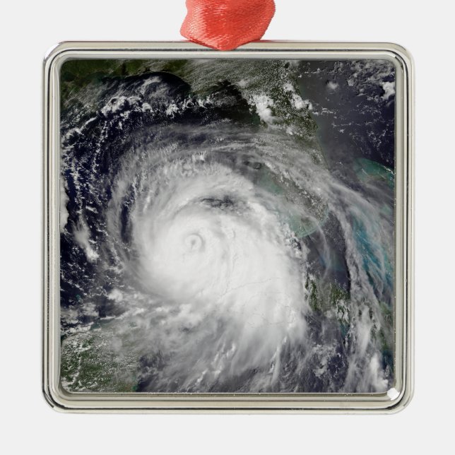Hurricane Katrina 3 Metal Ornament (Front)