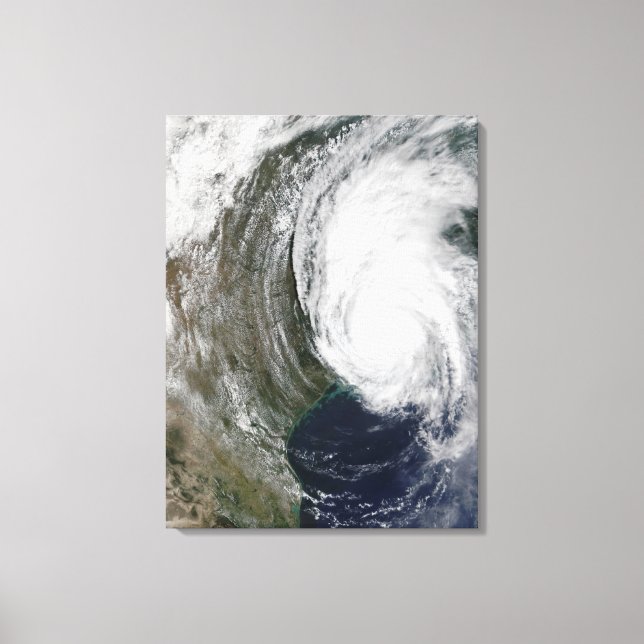 Hurricane Lili 2 Canvas Print (Front)