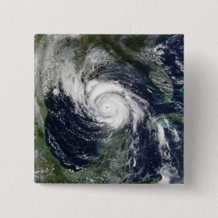 Hurricane Lili 2 Inch Square Button