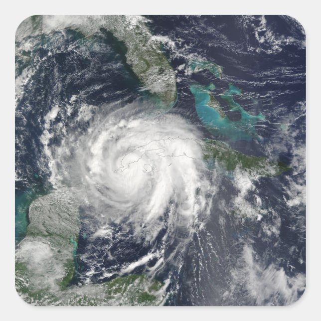 Hurricane Lili 4 Square Sticker (Front)