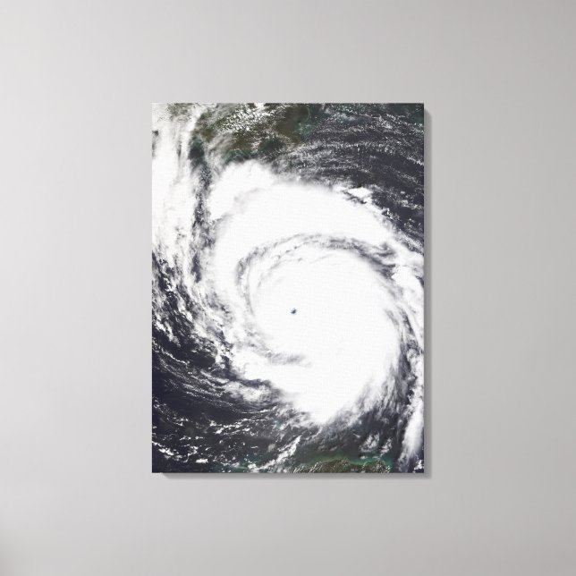 Hurricane Lili 5 Canvas Print (Front)