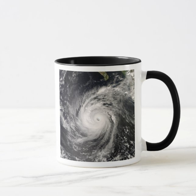 Hurricane Norbert off Mexico Mug (Right)