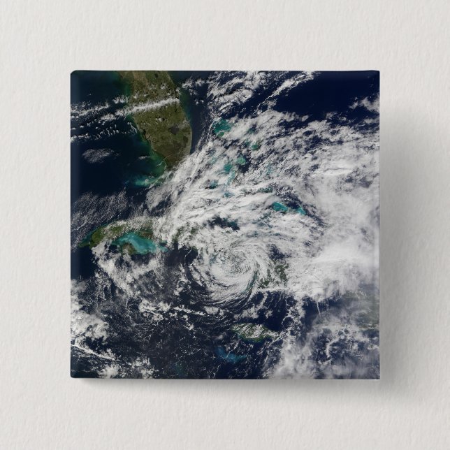 Hurricane Paloma 2 Inch Square Button (Front)