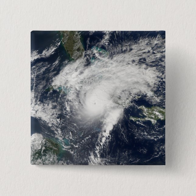 Hurricane Paloma 2 Inch Square Button (Front)