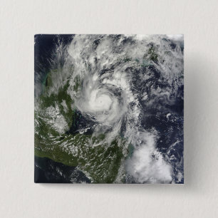 Hurricane Paula 2 Inch Square Button