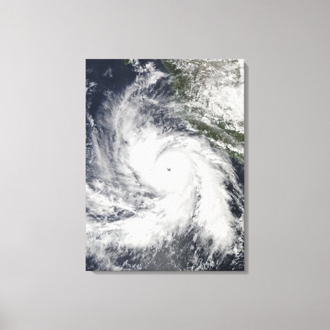 Hurricane Rick Canvas Print (Front)
