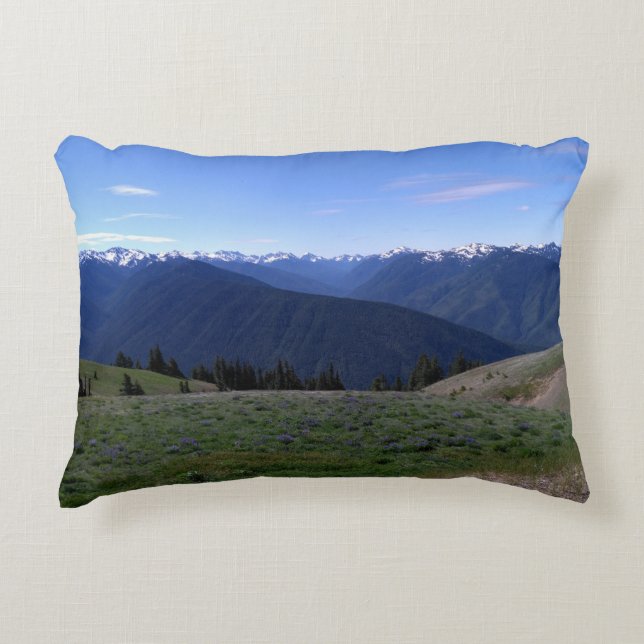 Hurricane Ridge Image pillow (Front)