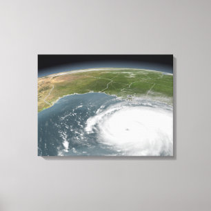 Hurricane Rita Canvas Print