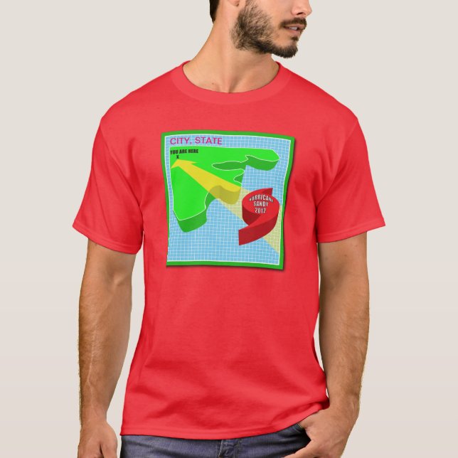 Hurricane Sandy 2012 T-Shirt (Front)