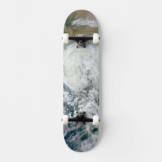 Hurricane Sandy Along The East Coast Of The Us. 3 Skateboard (Front)