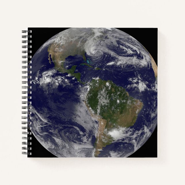Hurricane Sandy Along The East Coast Of The Us. Notebook (Front)