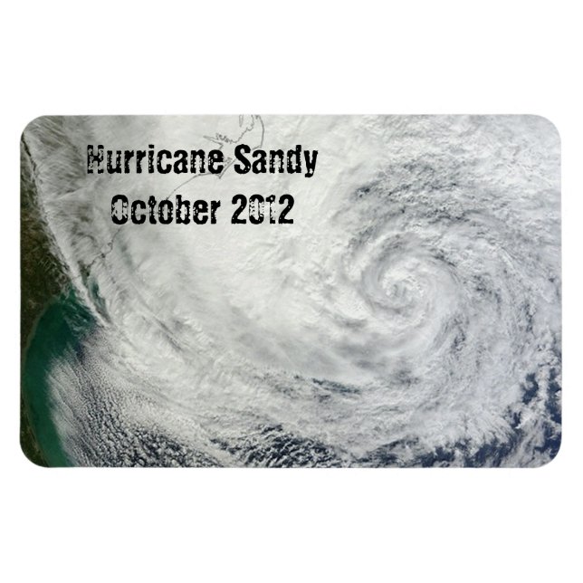 Hurricane Sandy Magnet (Horizontal)