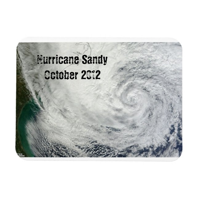 Hurricane Sandy Magnet (Horizontal)