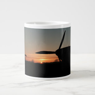 Hurricane Sunset Summer 1940 Large Coffee Mug