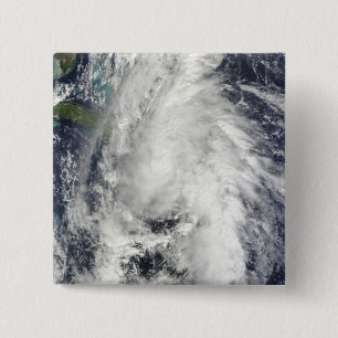 Hurricane Tomas 2 Inch Square Button
