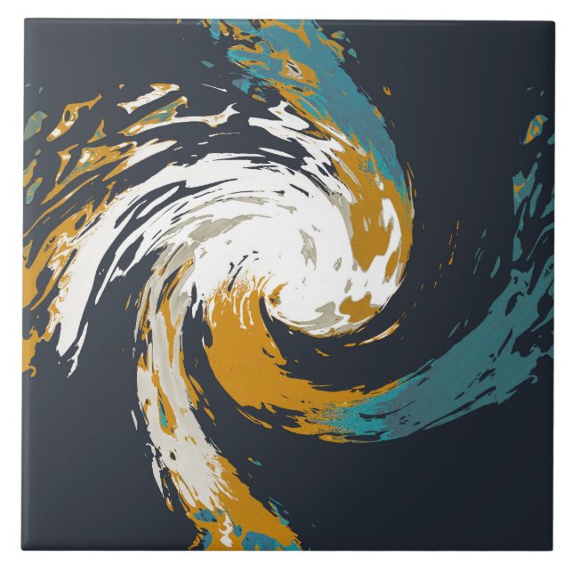 Hurricane Twirl Tile (Front)