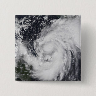 Hurricane Wilma in the Atlantic and Caribbean 2 Inch Square Button
