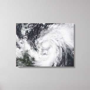 Hurricane Wilma in the Atlantic and Caribbean Canvas Print