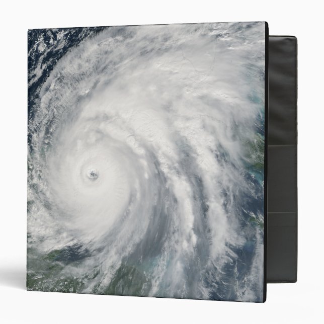 Hurricane Wilma over Mexico Binder (Front/Inside)