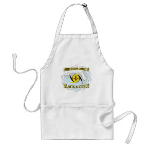 Hurricanes in Black & Gold Standard Apron