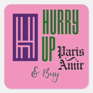 Hurry buy Sticker