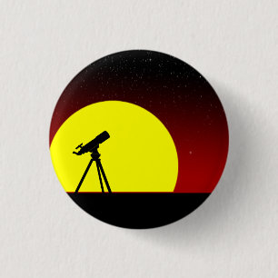 Hurry Sunset 1 Inch Round Button