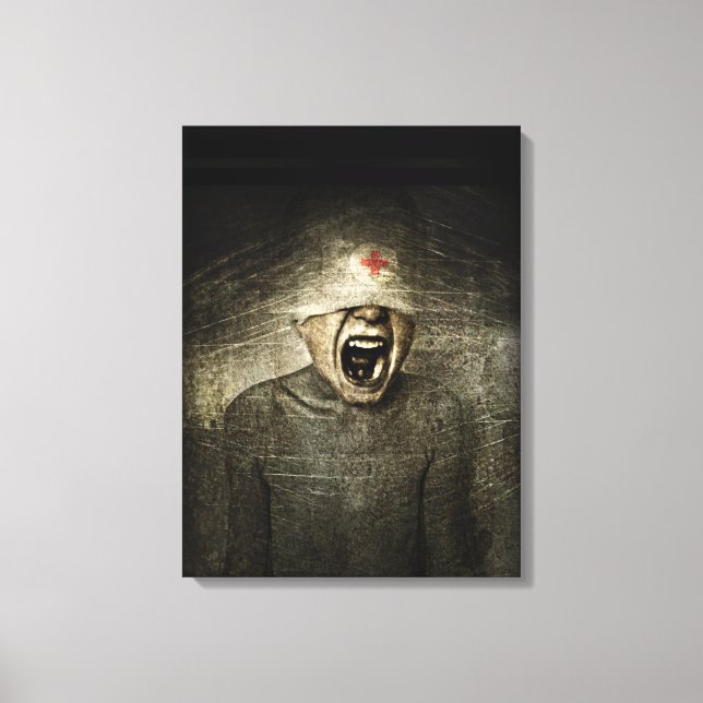 Hurt 2013 canvas print (Front)