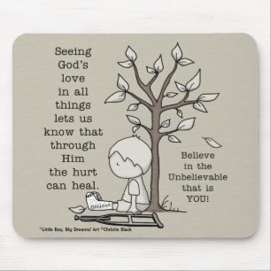 Hurts Can Heal Mouse Pad