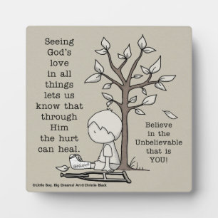 Hurts Can Heal Plaque