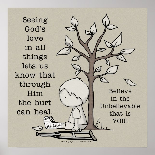 Hurts Can Heal Poster (Front)