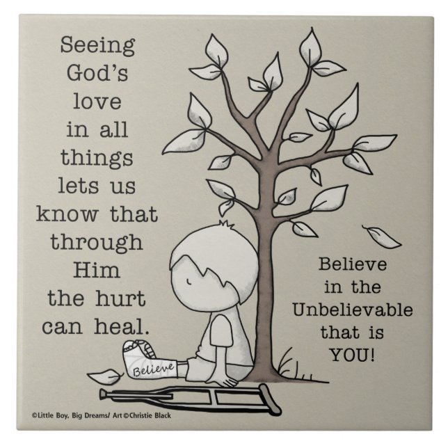 Hurts Can Heal Tile (Front)