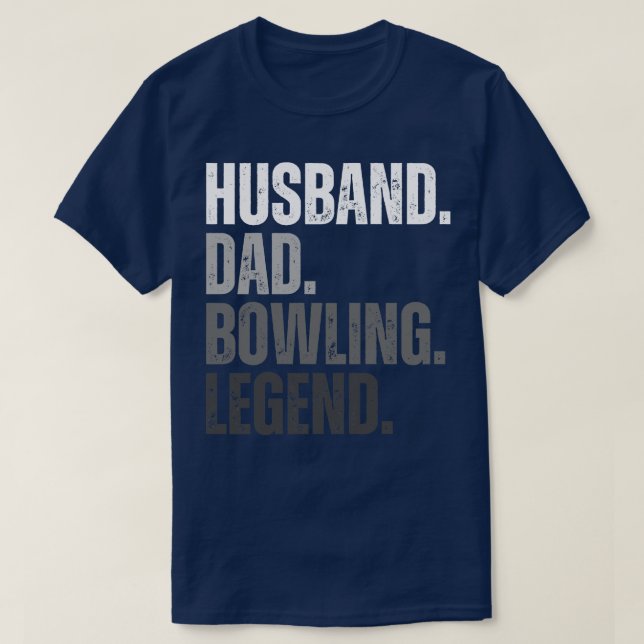 Hus Dad Bowling13 T-Shirt (Design Front)