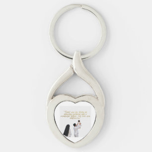 Husband and Father Appreciation Keychain