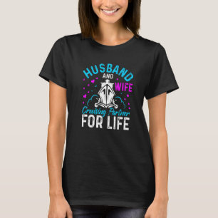 Husband and Wife Cruising Partner for Life Couple T-Shirt