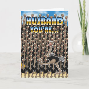 Husband Birthday Card - One In A Million