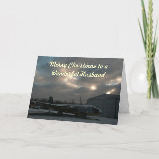 Husband Christmas greeting card