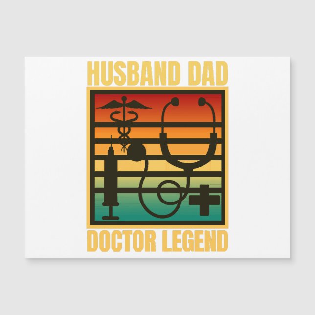Husband Dad Doctor Legend (Front)