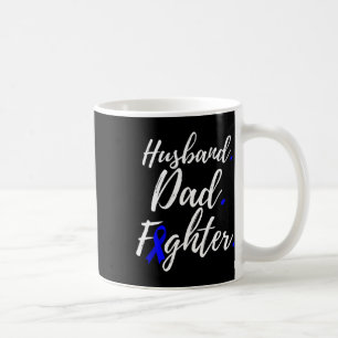Husband Dad Fighter Alopecia Areata Awareness  Coffee Mug