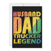 husband dad trucker legend for dad ,dad gift