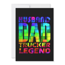 husband dad trucker legend for dad father’s day