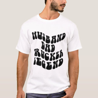 Husband Dad Trucker Legend , trucker saying lover, T-Shirt