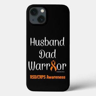 Husband Dad Warrior...RSD/CRPS iPhone 13 Case