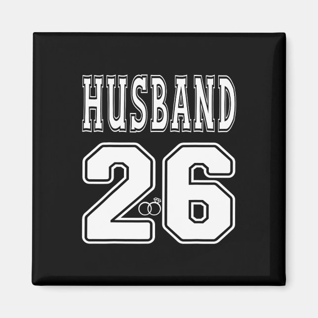Husband East. 2026  Magnet (Front)