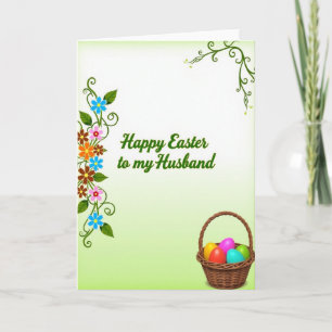 Husband Happy Easter Day Card