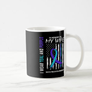 Husband In Memory Of Wife Suicide Awareness Preven Coffee Mug