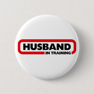 Husband in Training - Fun Valentine's Day Gift 2 Inch Round Button
