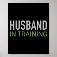Husband In Training Funny Groom Gift Engagement St