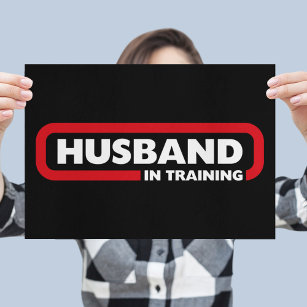 Husband in Training Poster