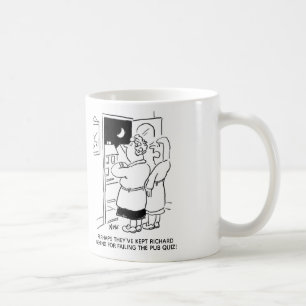 Husband late back from the pub quiz coffee mug