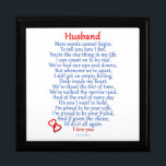 Husband Love Gift Box<br><div class="desc">Show your Husband how much you care with this sentimental poem on many gifts. This poem is also included in the new adult colouring book: Colour-A-Gift,  by Niki Alling.</div>